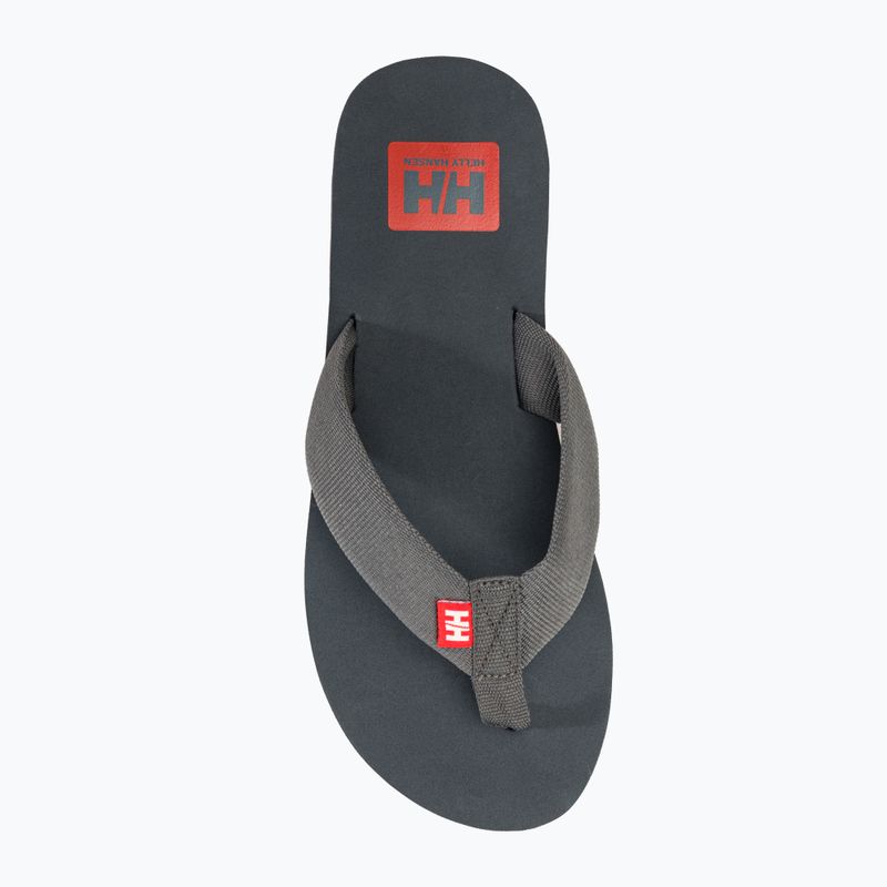 Férfi flop-flop papucs Helly Hansen Logo Sandals 2 ebony/cherry tomato 5