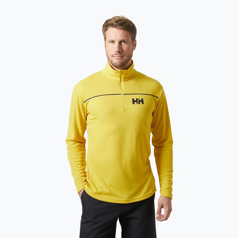 Férfi vitorlás pulóver Helly Hansen Hp 1/2 Zip Pullover gold rush