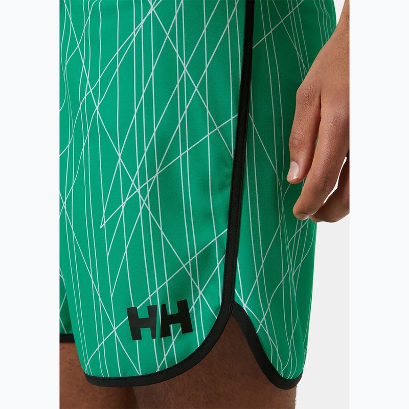 Férfi fürdősort Helly Hansen HP Curve Board 7” bright green 3