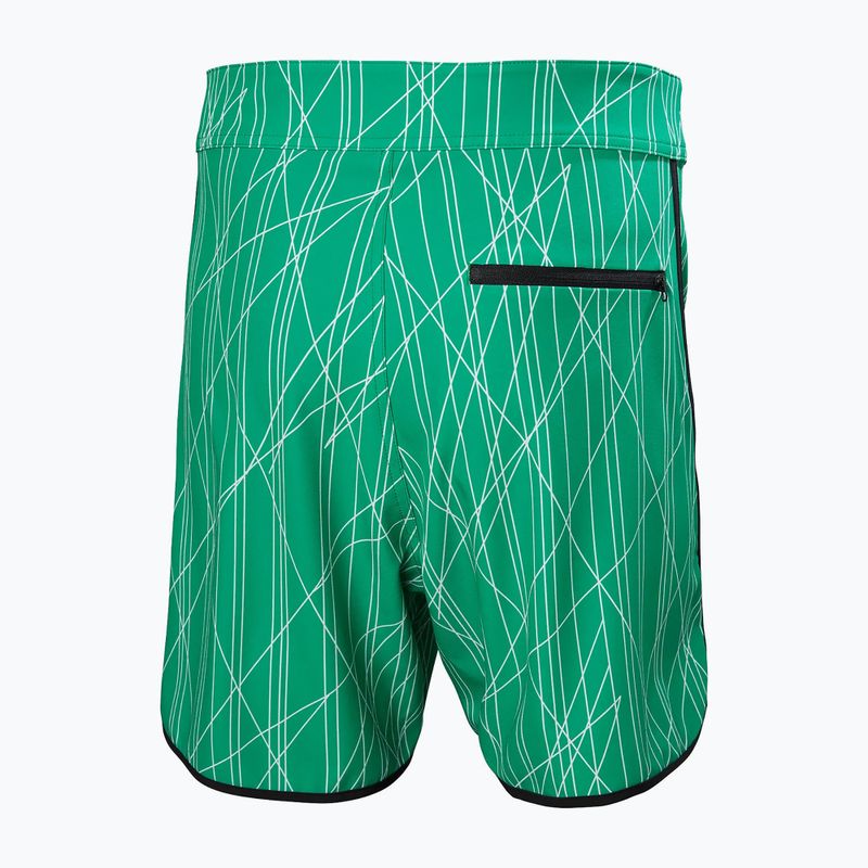 Férfi fürdősort Helly Hansen HP Curve Board 7” bright green 6