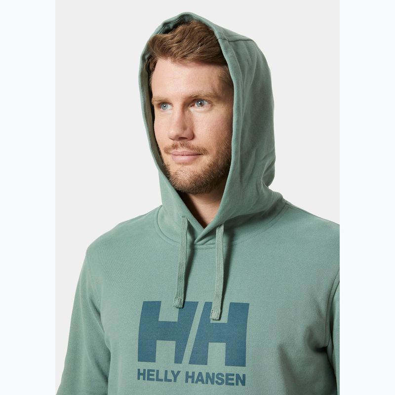 Férfi pulóver  Helly Hansen HH Logo Hoodie cactus 3