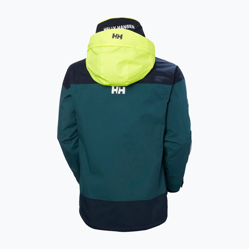 Férfi vitorlás dzseki Helly Hansen Pier 3.0 dark creek 9