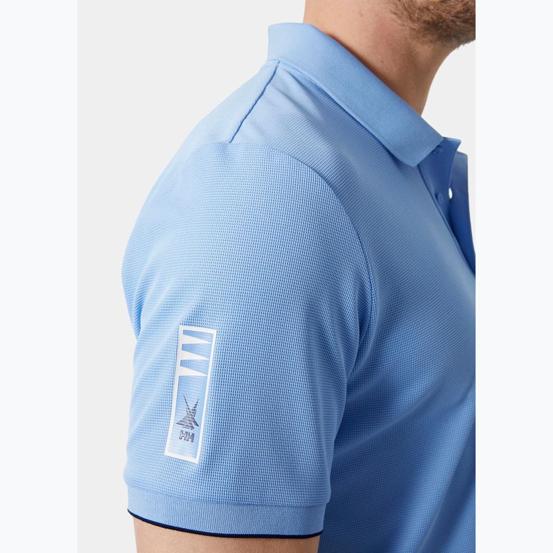 Férfi Helly Hansen Ocean Polo Shirt élénk kék 4