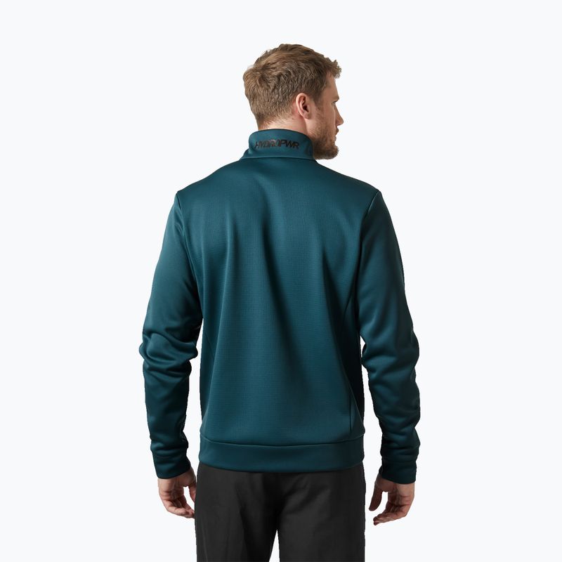 Férfi Helly Hansen HP Fleece 2.0 dark creek vitorlázó melegítőfelső 2