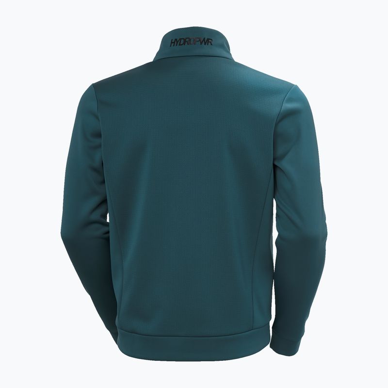 Férfi Helly Hansen HP Fleece 2.0 dark creek vitorlázó melegítőfelső 7