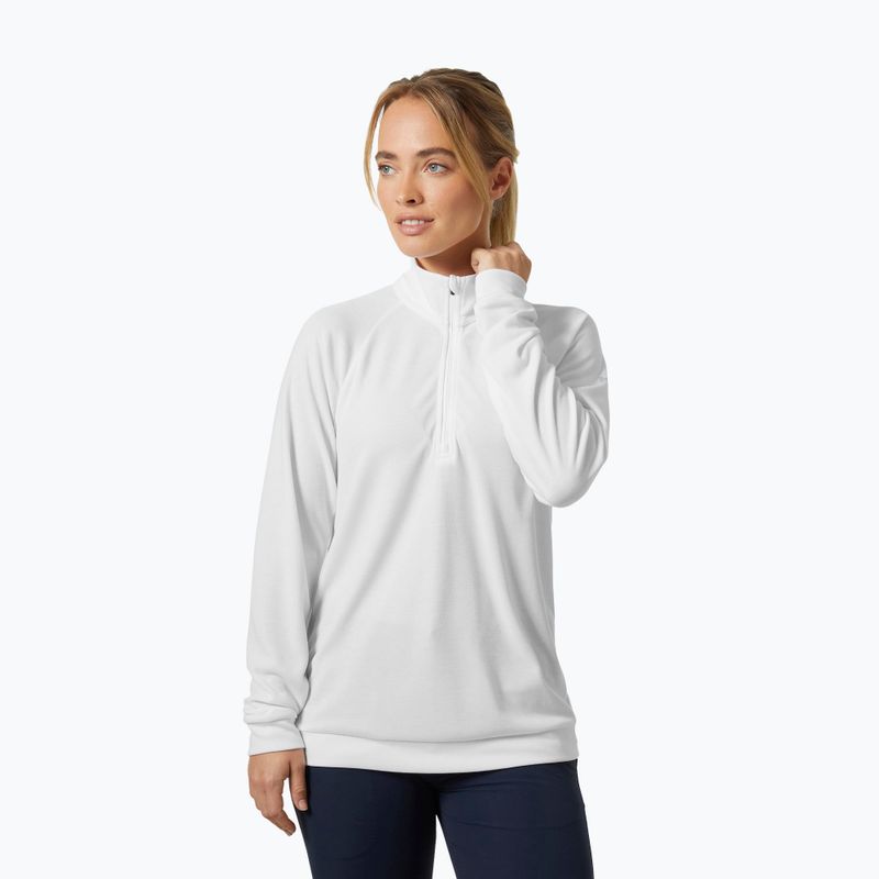 Női vitorlás pulóver Helly Hansen Inshore 1/2 Zip white