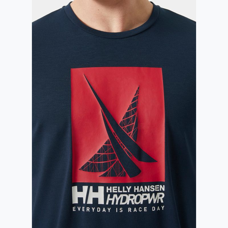 Férfi Helly Hansen HP Race T-shirt Graphic navy 3