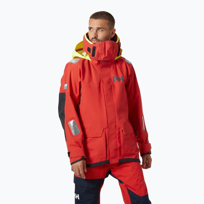 Férfi vitorlás kabát Helly Hansen Skagen Pro alert piros