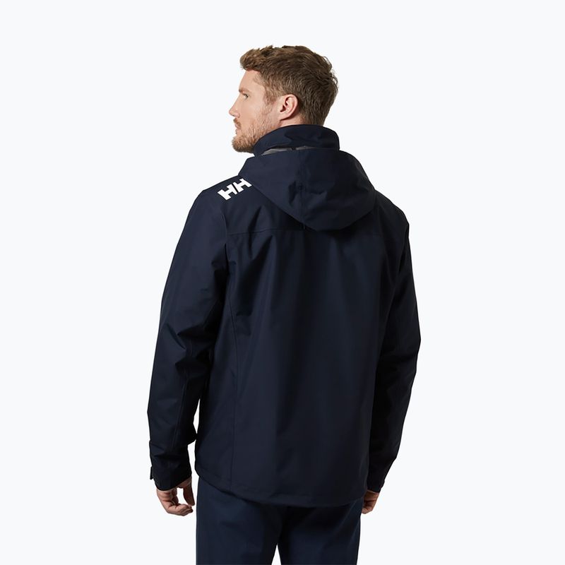 Férfi vitorlás dzseki Helly Hansen Crew Hooded Midlayer 2 navy 2