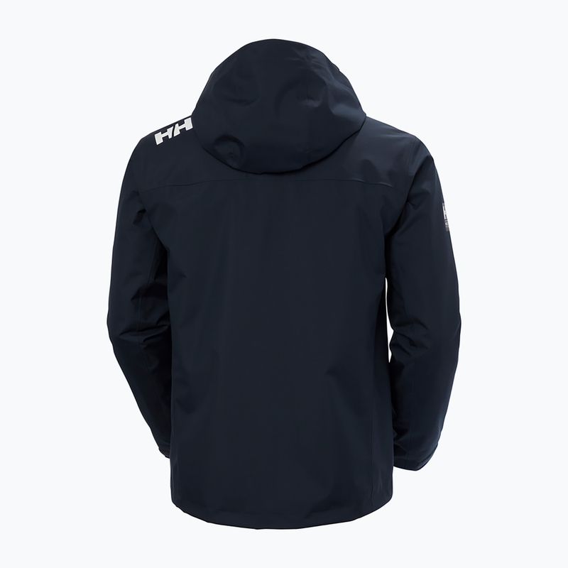 Férfi vitorlás dzseki Helly Hansen Crew Hooded Midlayer 2 navy 8