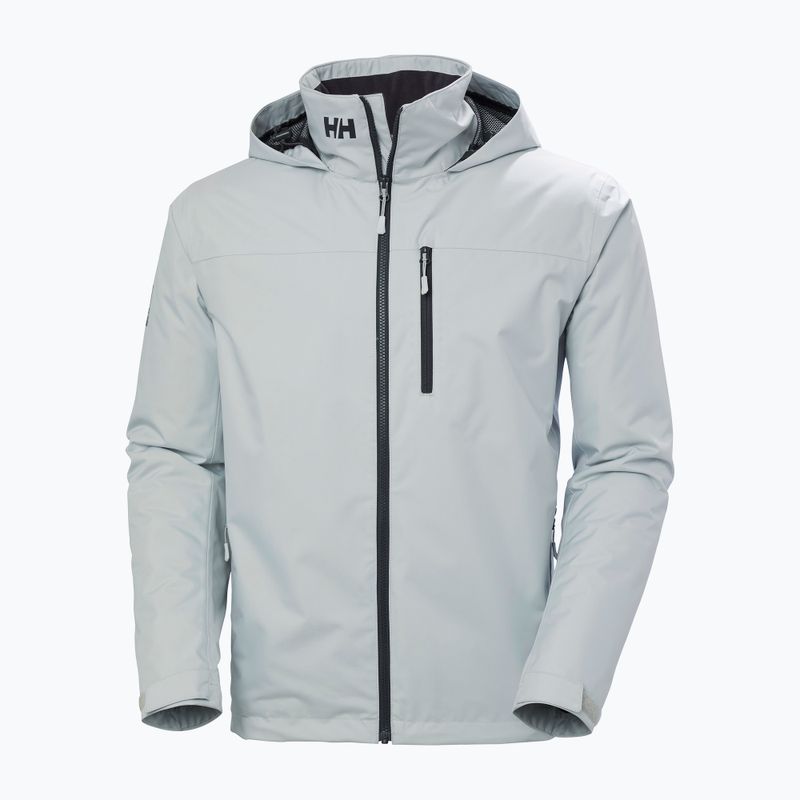 Férfi vitorláskabát Helly Hansen Crew Hooded Midlayer 2 grey fog