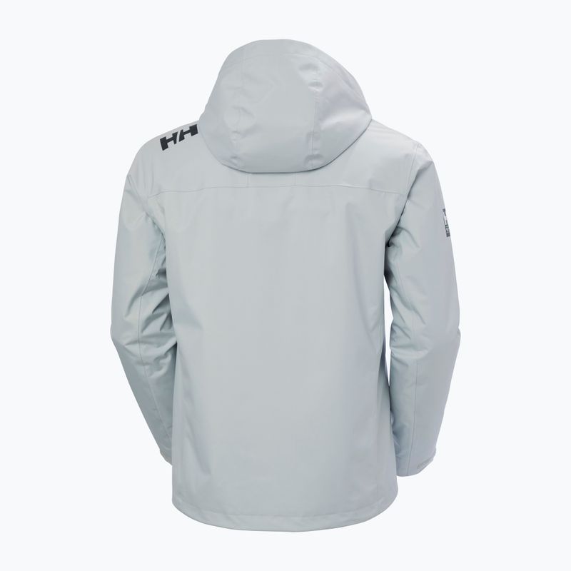 Férfi vitorláskabát Helly Hansen Crew Hooded Midlayer 2 grey fog 2
