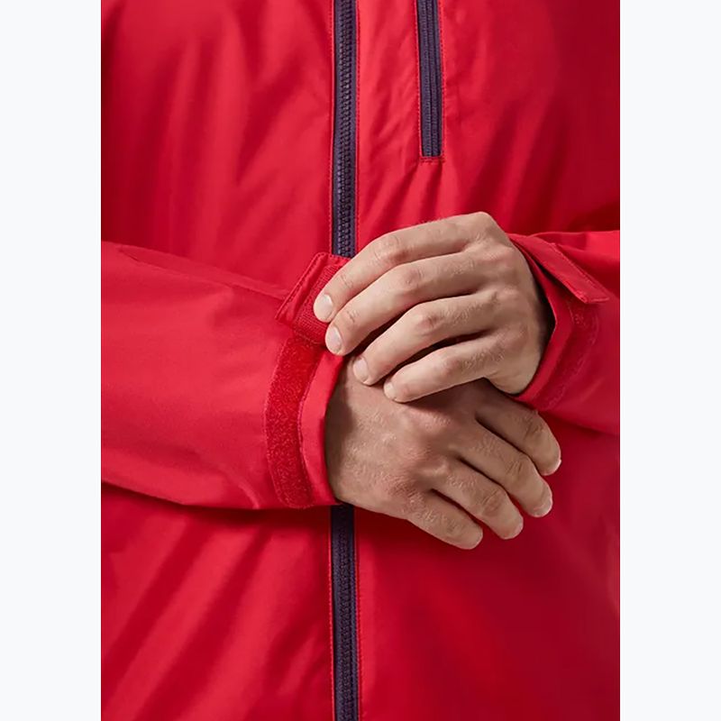 Férfi vitorlás kabát Helly Hansen Crew Hooded 2.0 piros 5