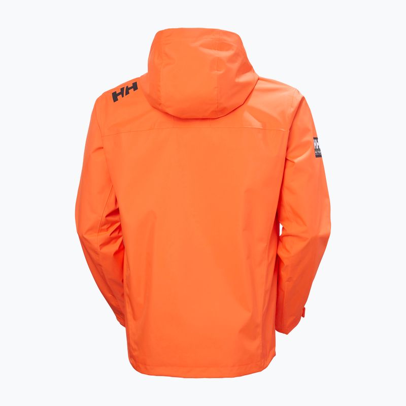 Férfi vitorlás kabát Helly Hansen Crew Hooded 2.0 flame 8