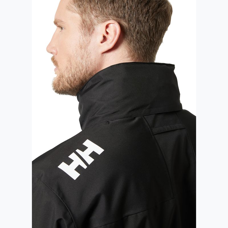 Férfi vitorlás kabát Helly Hansen Crew Hooded 2.0 fekete 4