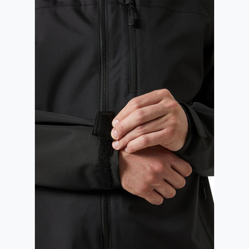 Férfi vitorlás kabát Helly Hansen Crew Hooded 2.0 black 5