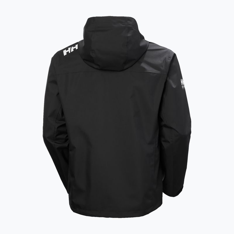 Férfi vitorlás kabát Helly Hansen Crew Hooded 2.0 fekete 8