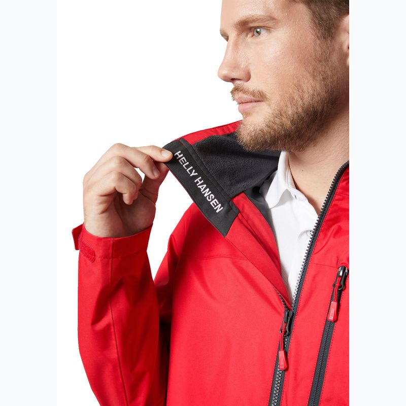 Férfi vitorlázó kabát Helly Hansen Crew 2.0 red 3