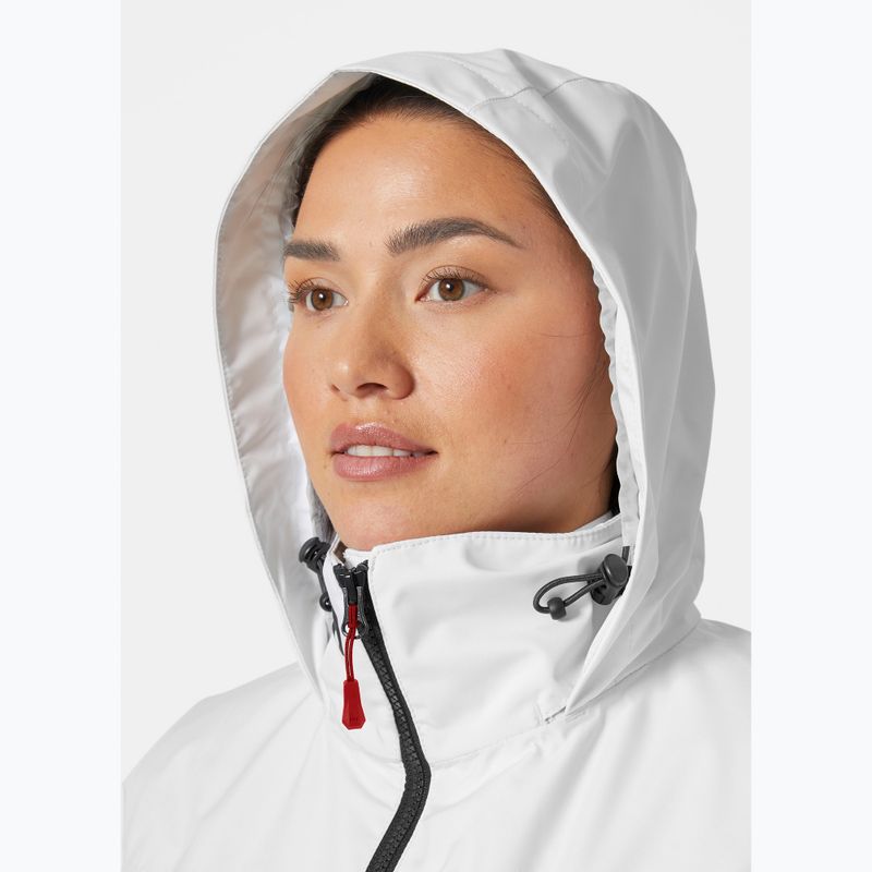 Női vitorlás kabát Helly Hansen Crew Hooded Midlayer 2.0 fehér 3