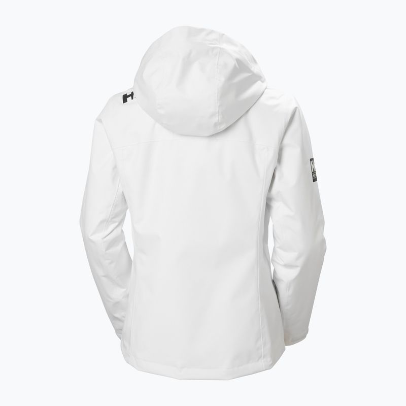 Női vitorlás kabát Helly Hansen Crew Hooded Midlayer 2.0 fehér 8