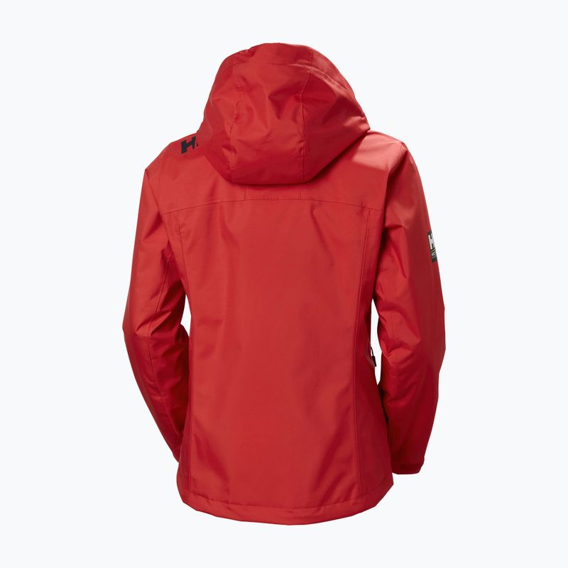 Női vitorláskabát Helly Hansen Crew Hooded Midlayer 2.0 red 2