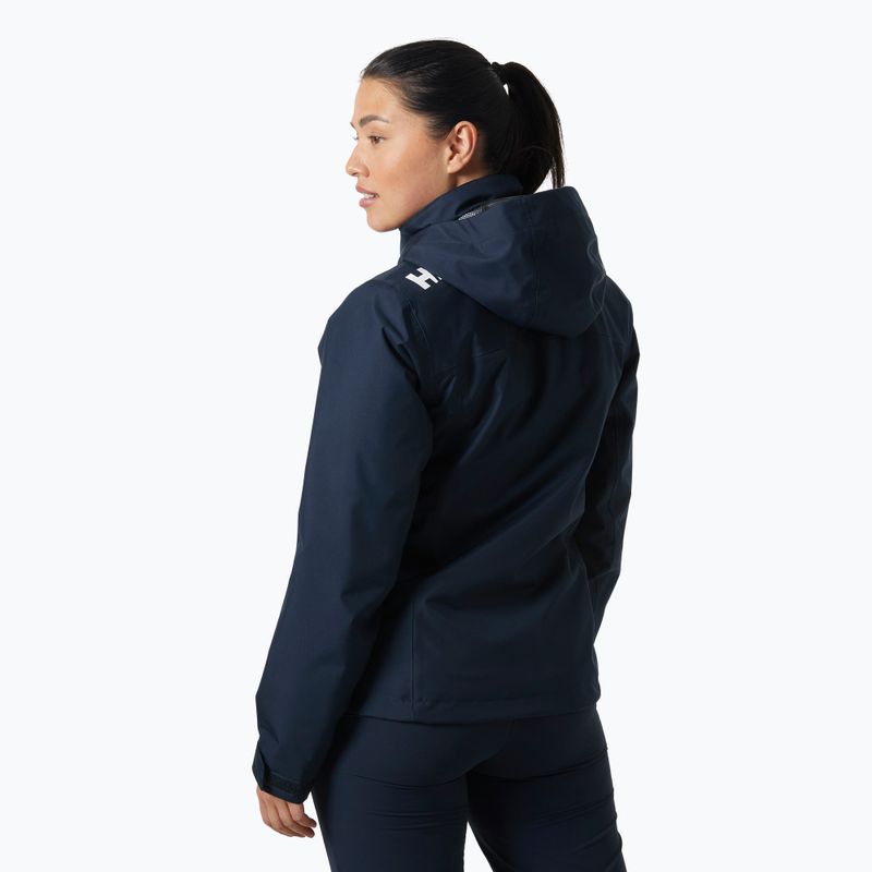 Női vitorlás dzseki Helly Hansen Crew Hooded Midlayer 2.0 navy 2