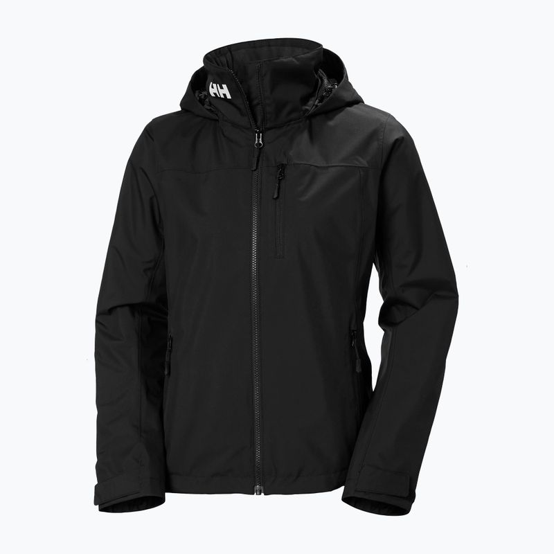 Női vitorláskabát Helly Hansen Crew Hooded Midlayer 2.0 black