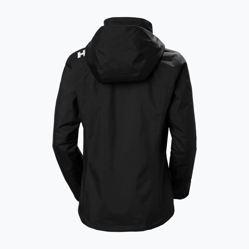 Női vitorláskabát Helly Hansen Crew Hooded Midlayer 2.0 black 2
