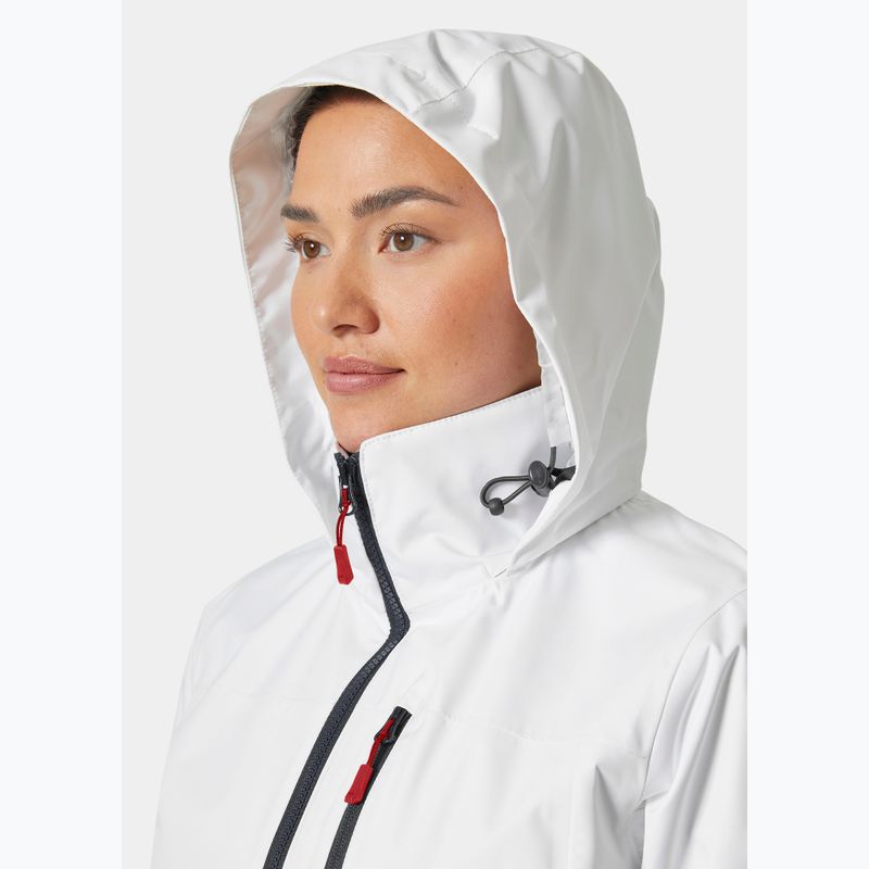 Női vitorlázó kabát Helly Hansen Crew Hooded 2.0 white 3