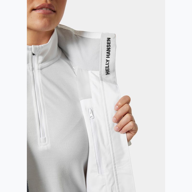 Női vitorlázó kabát Helly Hansen Crew Hooded 2.0 white 4