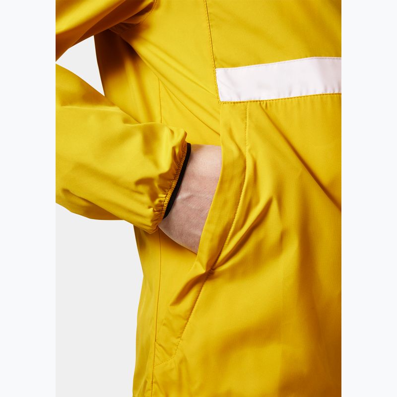 Férfi vitorlás kabát Helly Hansen Salt Striped Windbreaker gold rush 4