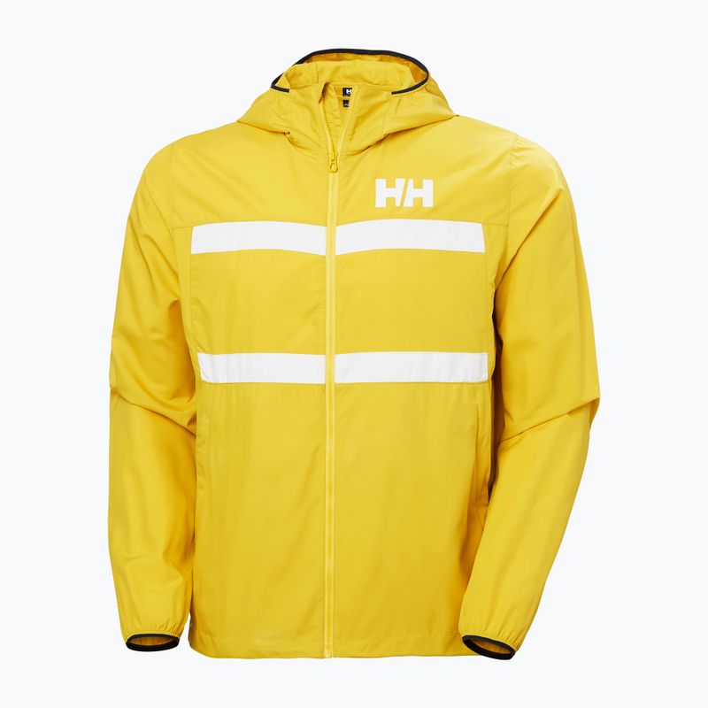 Férfi vitorlás kabát Helly Hansen Salt Striped Windbreaker gold rush 5