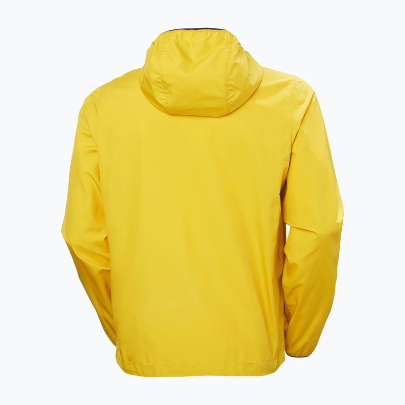 Férfi vitorlás kabát Helly Hansen Salt Striped Windbreaker gold rush 6