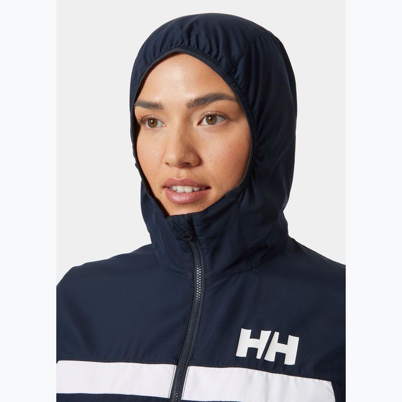 Női vitorlás dzseki Helly Hansen Salt Stripe Windbreaker navy 3