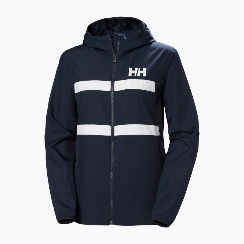 Női vitorlás dzseki Helly Hansen Salt Stripe Windbreaker navy 5