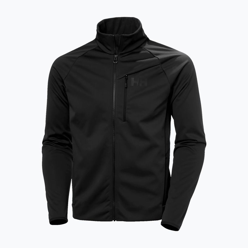 Férfi vitorlás pulóver Helly Hansen Hp Windproof Fleece 2.0 ebony 3