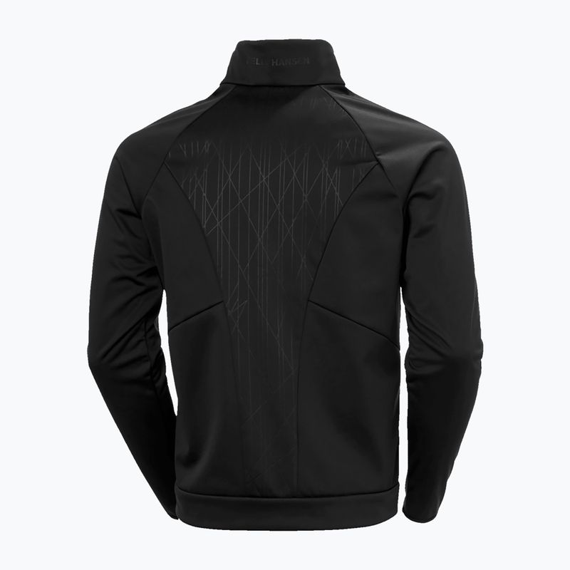 Férfi vitorlás pulóver Helly Hansen Hp Windproof Fleece 2.0 ebony 4