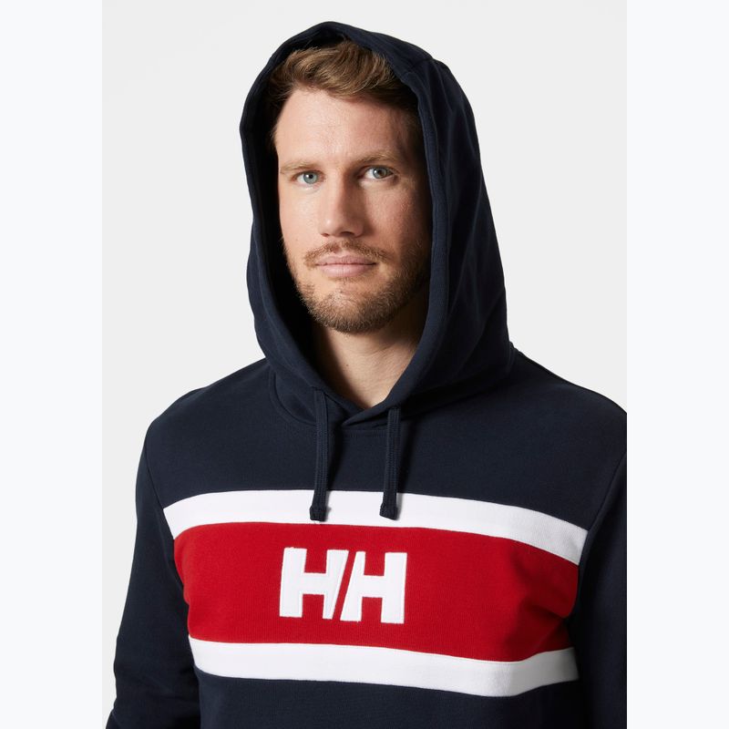 Férfi vitorlázó pulóver Helly Hansen Salt Cotton tengerészkék 3