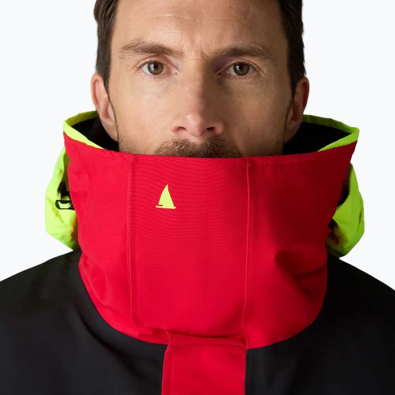 Férfi Musto BR3 Pertex Offshore igazi piros vitorlás kabát 3