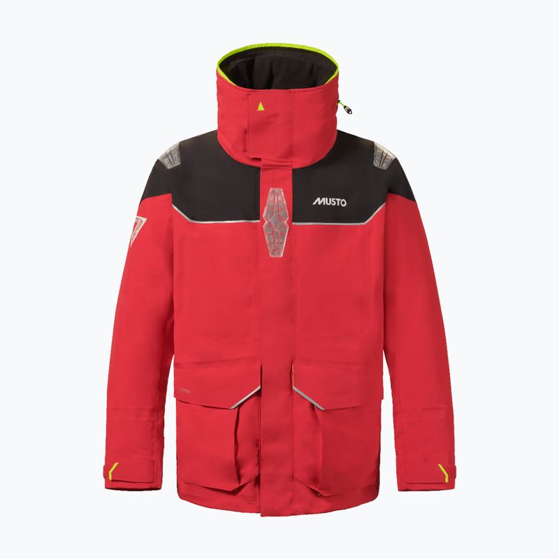Férfi Musto BR3 Pertex Offshore igazi piros vitorlás kabát 9