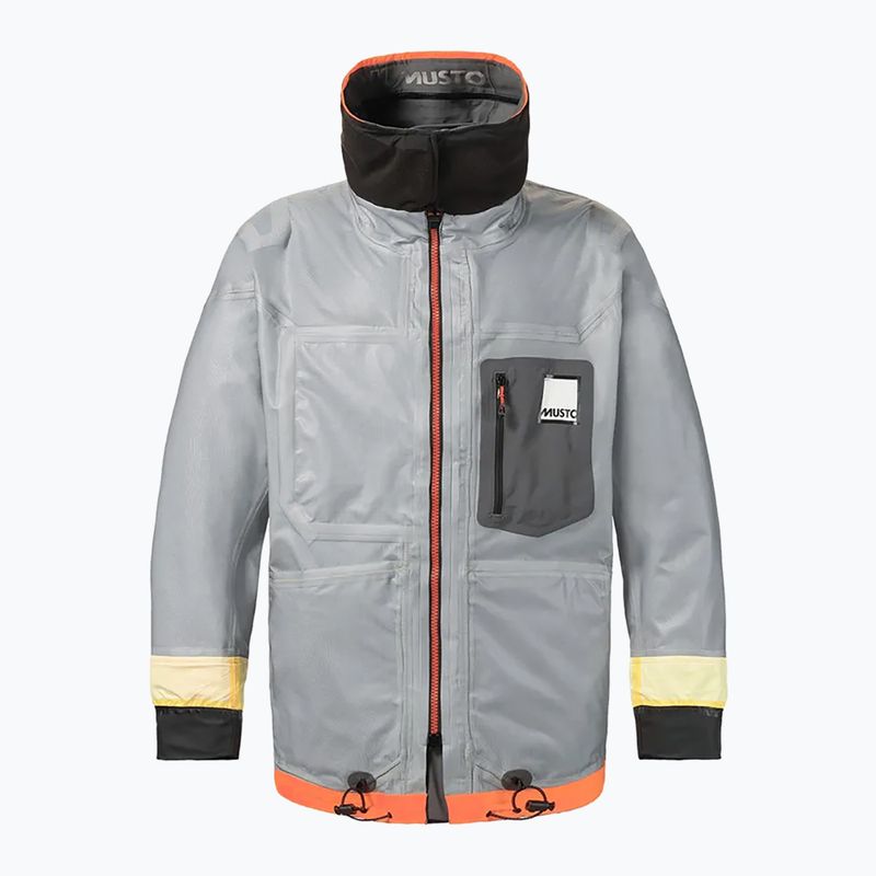 Férfi Musto BR3 Pertex Offshore vitorlás kabát szén színben 3
