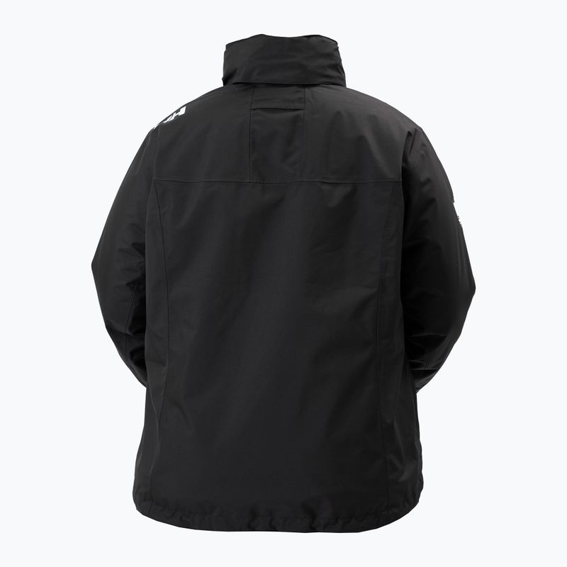 Női vitorlás dzseki Helly Hansen Crew Hooded Midlayer Plus 2.0 fekete 2