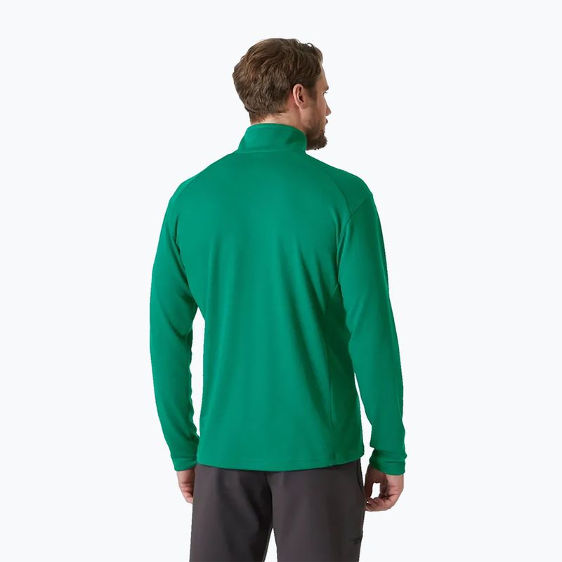 Férfi Helly Hansen HP 1/2 Zip pulóver vitorlás pulóver smaragdzöld 2