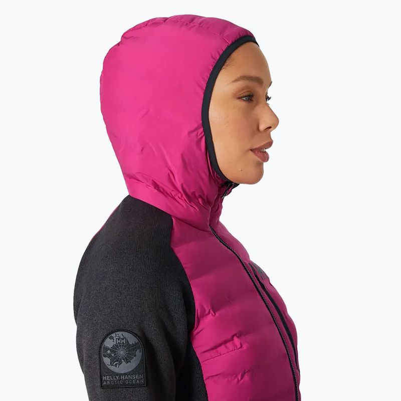 Helly Hansen női vitorlás dzseki Arctic Ocean Hybrid Insulator magenta 2.0 3