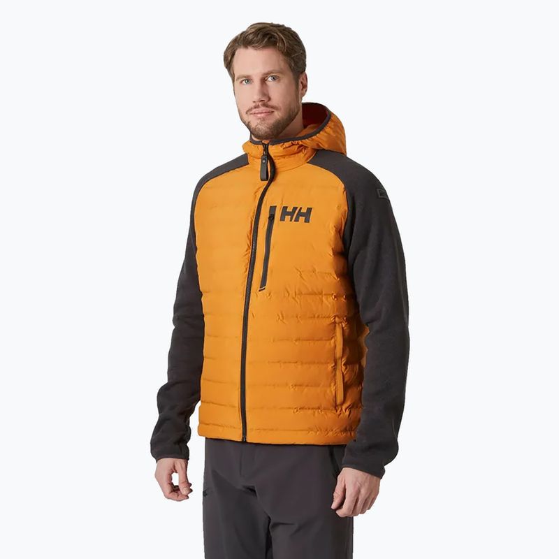 Helly Hansen férfi vitorlás dzseki Arctic Ocean Hybrid Insulator mustár színű