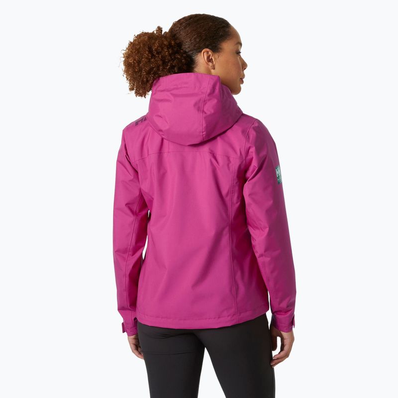 Női vitorlás dzseki Helly Hansen Crew Hooded Midlayer 2.0 magenta 2.0 2