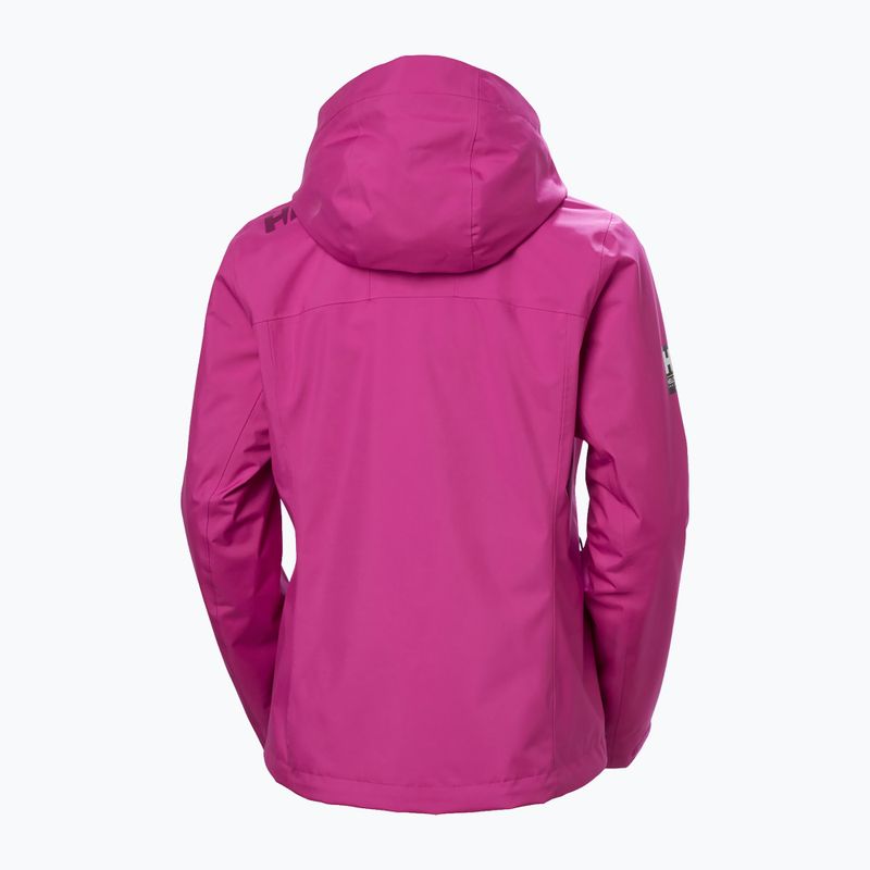 Női vitorlás dzseki Helly Hansen Crew Hooded Midlayer 2.0 magenta 2.0 8