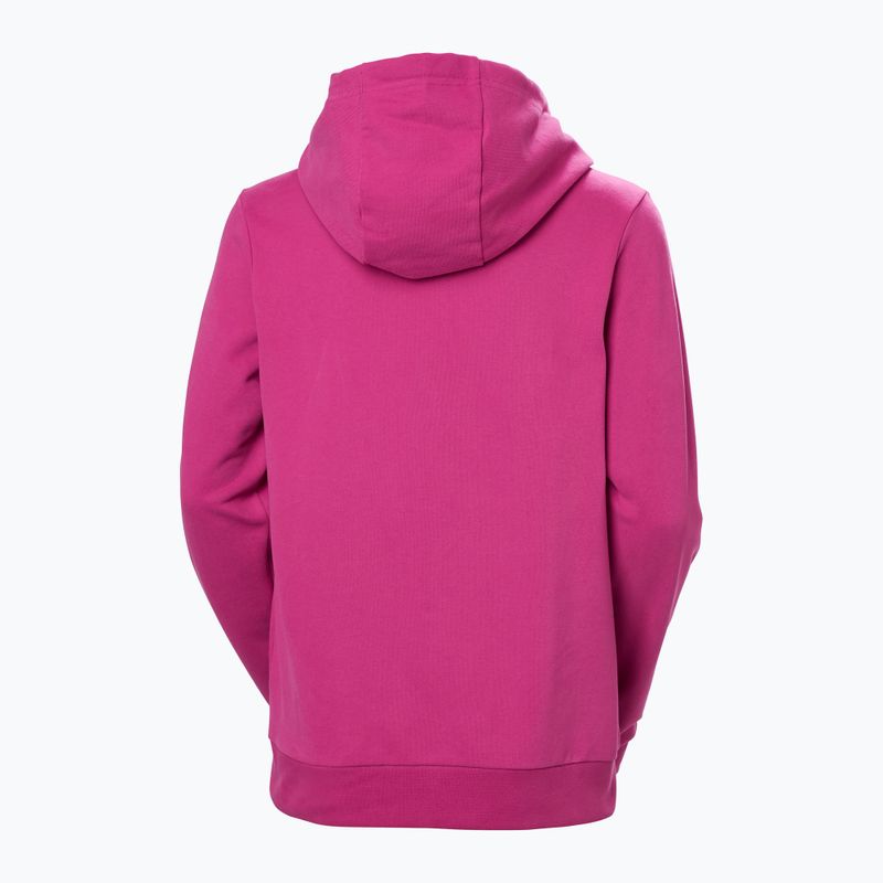 Helly Hansen női pulóver HH Logo Hoodie 2.0 magenta 2.0 5