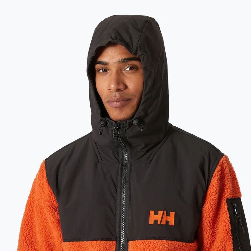 Férfi Helly Hansen Patrol pulóver narancs színben 3