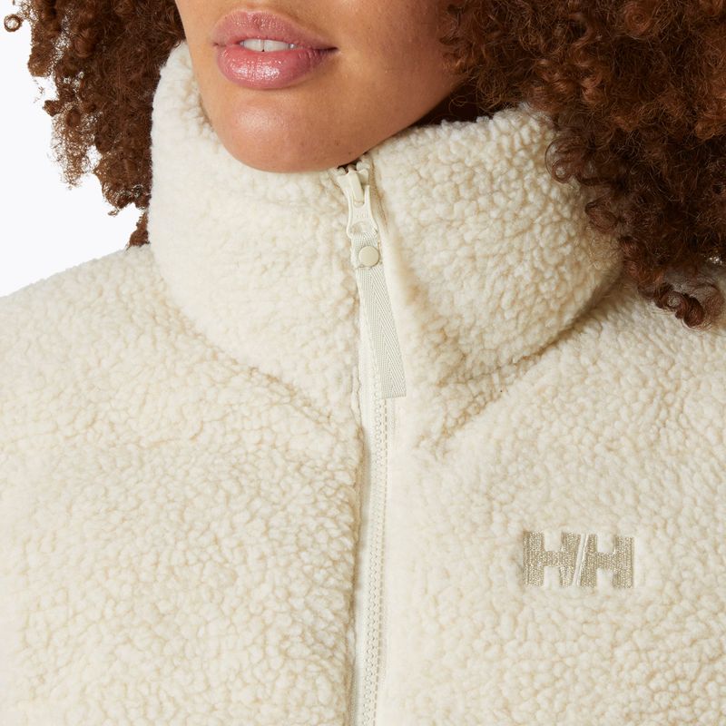 Helly Hansen Yu Teddy Pile krém női pehelykabát 3